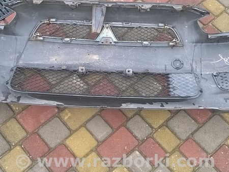 Бампер передний для Mitsubishi Lancer X 10 (08-17) Ровно