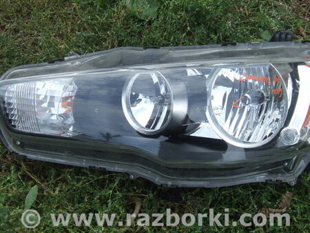 Фара передняя левая для Mitsubishi Lancer X 10 (08-17) Ровно
