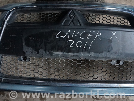 Бампер передний для Mitsubishi Lancer X 10 (08-17) Днепр