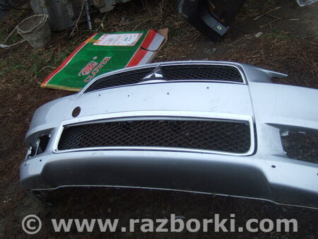 Бампер передний для Mitsubishi Lancer X 10 (08-17) Ровно