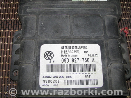 Блок управления АКПП для Volkswagen Touareg  (10-17) Львов 09D927750A