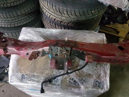 Накладка замка капота для Mitsubishi Lancer X 10 (08-17) Ровно