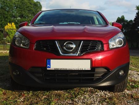 Бампер передний + решетка радиатора для Nissan Qashqai (07-14) Ковель