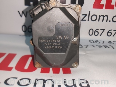 Дроссельная заслонка для Audi (Ауди) A4 B8 - 8K2, 8K5 (08.2007-11.2015) Львов 059145950AF