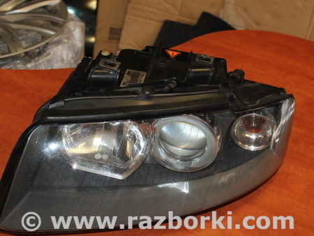 Фара передняя левая для Audi (Ауди) A4 B6 - 8E5, 8EC (11.2000-11.2004) Львов 8E0941003P