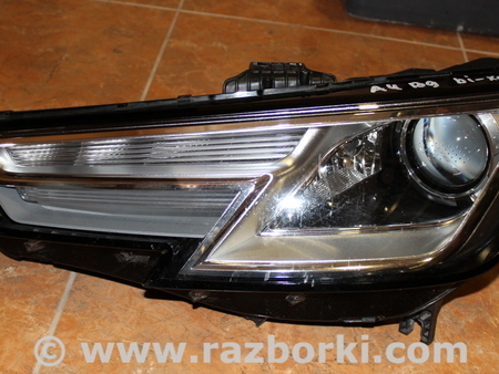Фара передняя левая для Audi (Ауди) A4 B9 - 8W2, 8W5 (06.2015-...) Львов 8W0941005, 030129627100