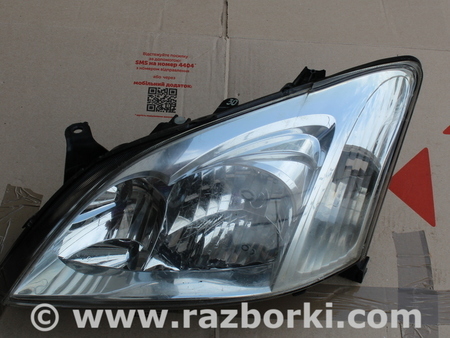Фара передняя левая для Toyota Corolla E120 (08.2000-02.2007) Львов