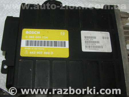 Блок управления двигателем для Audi (Ауди) 80 B3/B4 (09.1986-12.1995) Львов 443907403D, 0280000734