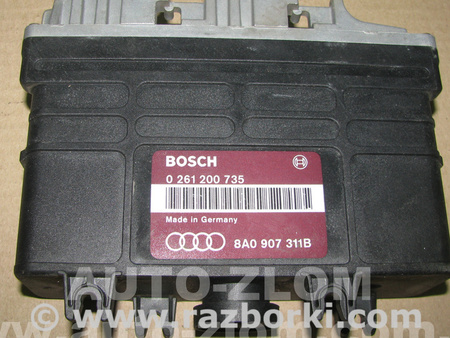 Блок управления двигателем для Audi (Ауди) 80 B3/B4 (09.1986-12.1995) Львов 8A0907311B, 0261200735