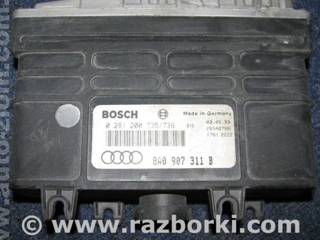 Блок управления двигателем для Audi (Ауди) 80 B3/B4 (09.1986-12.1995) Львов 8A0907311B, 0261200735/736
