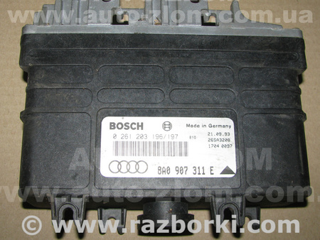 Блок управления двигателем для Audi (Ауди) 80 B3/B4 (09.1986-12.1995) Львов 8A0907311E, 0261203196/197