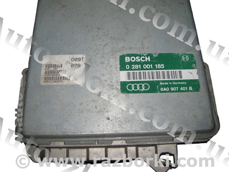 Блок управления двигателем для Audi (Ауди) 80 B3/B4 (09.1986-12.1995) Львов 8A0907401B, 0281001185
