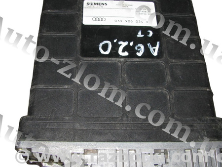 Блок управления двигателем для Audi (Ауди) 80 B3/B4 (09.1986-12.1995) Львов 039906024D, 5WP4174/ 5WP4173