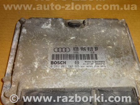 Блок управления двигателем для Audi (Ауди) A3 (все модели 8L, 8P, 8V) Львов 038906018BP, 0281001858