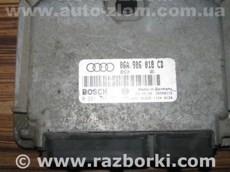 Блок управления двигателем для Audi (Ауди) A3 8L (09.1996-07.2003) Львов 06A906018CD, 0261204993
