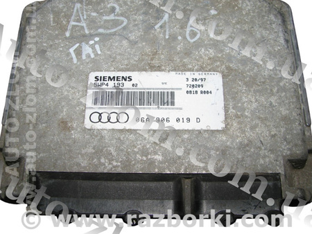 Блок управления двигателем для Volkswagen Golf IV Mk4 (08.1997-06.2006) Львов 06A906019D, 5WP4193