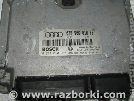 Блок управления двигателем для Audi (Ауди) A4 B5 - 8D2, 8D5 (11.1994-10.2000) Львов 038906018FF, 0281010065