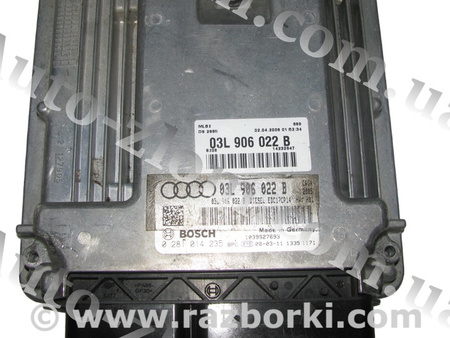 Блок управления двигателем для Audi (Ауди) A4 B8 - 8K2, 8K5 (08.2007-11.2015) Львов 03L906022B, 0281014235