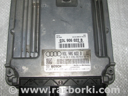 Блок управления двигателем для Audi (Ауди) A4 B8 - 8K2, 8K5 (08.2007-11.2015) Львов 03L906022B, 0281014235