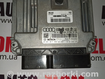 Блок управления двигателем для Audi (Ауди) A4 B8 - 8K2, 8K5 (08.2007-11.2015) Львов 03L906018JR, 0281017392
