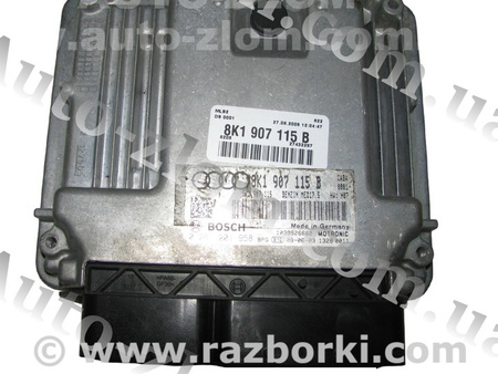 Блок управления двигателем для Audi (Ауди) A4 B8 - 8K2, 8K5 (08.2007-11.2015) Львов 8K1907115B, 0261201958