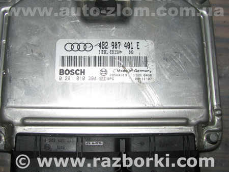 Блок управления двигателем для Audi (Ауди) A6 C5 (02.1997-02.2005) Львов 4B2907401E, 0281010394