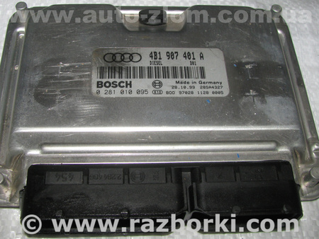 Блок управления двигателем для Audi (Ауди) A6 C5 (02.1997-02.2005) Львов 4B1907401A, 0281010095