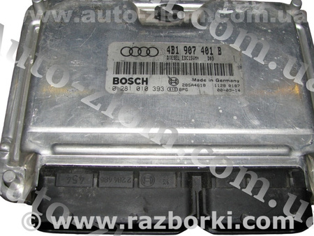 Блок управления двигателем для Audi (Ауди) A6 C5 (02.1997-02.2005) Львов 4B1907401B, 0281010393