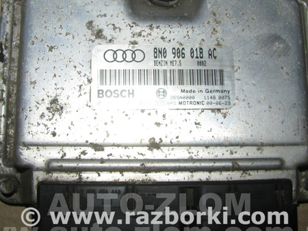 Блок управления двигателем для Audi (Ауди) TT 8N (10.1998-08.2006) Львов 8N0906018AC, 0261207028