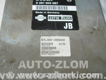 Блок управления двигателем для Nissan Primera Львов 23710 83J00, 83J00-08800, 0261203087