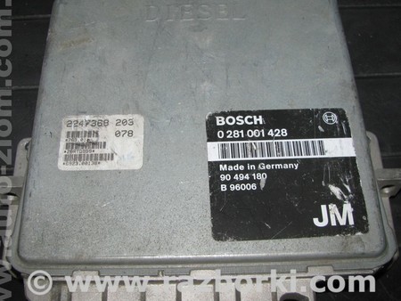 Блок управления двигателем для Opel Omega B (1994-2003) Львов 90494180 JM, 0281001428