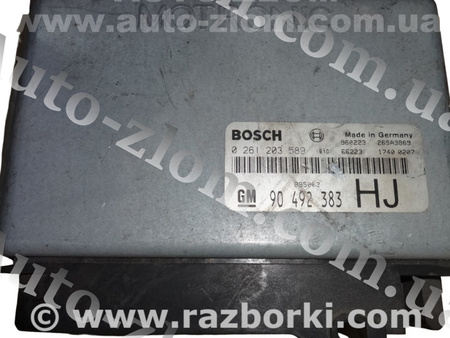 Блок управления двигателем для Opel Omega B (1994-2003) Львов 90492383 HJ, 0261203589