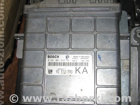 Блок управления двигателем для Opel Vectra B (1995-2002) Львов 90512790 KA, 0281001638