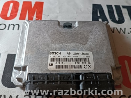 Блок управления двигателем для Opel Vectra B (1995-2002) Львов 09136119 CX, 0281001874