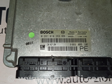 Блок управления двигателем для Opel Vectra B (1995-2002) Львов 24417194 PE, 0281010269