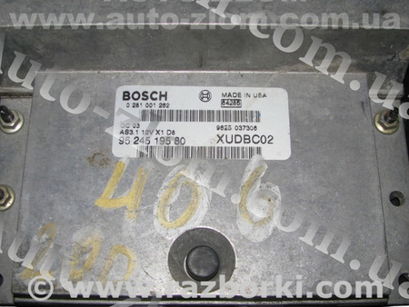Блок управления двигателем для Peugeot 406 Львов 9624519580, 0281001262