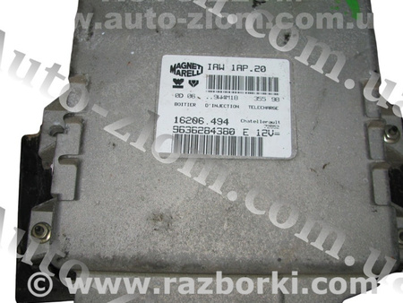 Блок управления двигателем для Peugeot 406 Львов 9636284380, 16206.494