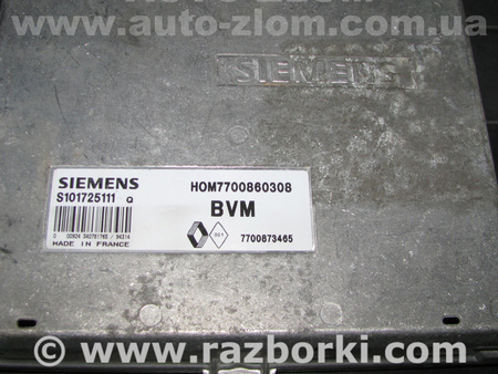 Блок управления двигателем для Renault Laguna Львов 7700873465, 7700860308, S101725111 Q