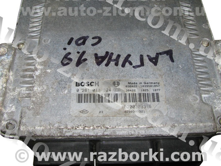 Блок управления двигателем для Renault Laguna Львов 8200309316, 0281011324
