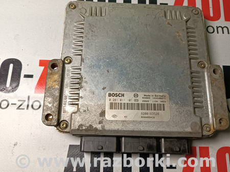 Блок управления двигателем для Renault Laguna Львов 8200095416, 8200163528, 0281011101