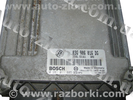 Блок управления двигателем для Seat Altea Львов 03G906016DG, 0281011885