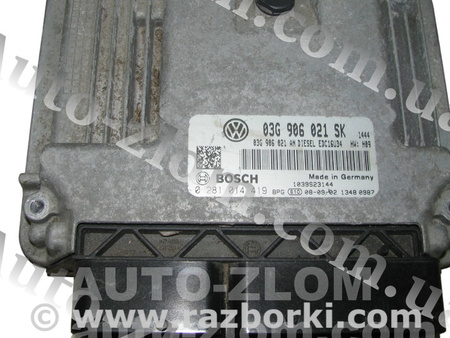 Блок управления двигателем для Seat Altea Львов 03G906021SK, 0281014419