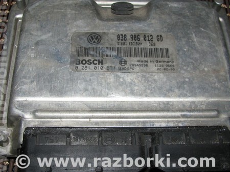 Блок управления двигателем для Skoda Fabia Львов 038906012GD, 0281010861