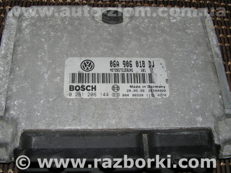 Блок управления двигателем для Skoda Octavia Львов 06A906018DJ, 0261206144