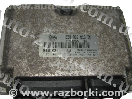 Блок управления двигателем для Skoda Octavia Львов 038906018BC, 0281001755
