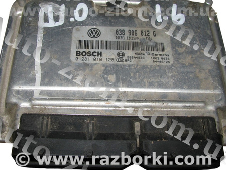 Блок управления двигателем для Skoda Octavia Львов 038906012G, 0261010128