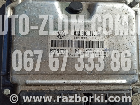 Блок управления двигателем для Skoda Octavia Львов 038906019PF, 0281015334