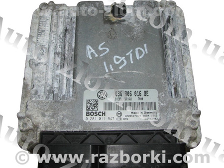 Блок управления двигателем для Skoda Octavia A5 Львов 03G906016BE, 0281011947