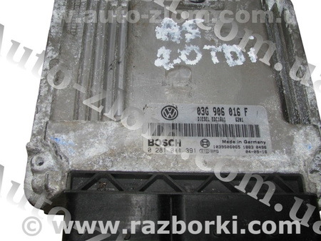 Блок управления двигателем для Skoda Octavia A5 Львов 03G906016F, 0281011391