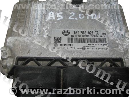 Блок управления двигателем для Skoda Octavia A5 Львов 03G906021TC, 0281014712